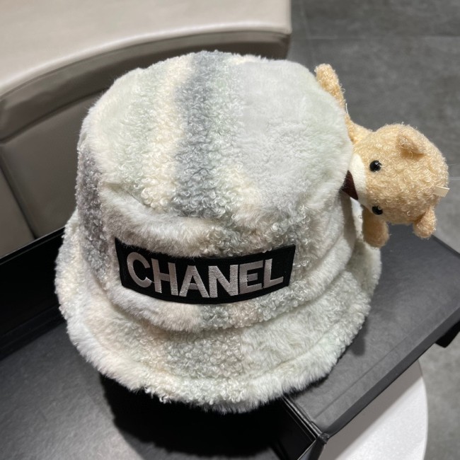 Chanel Womens Hats Luxury Brand Bucket Hat with Original Box