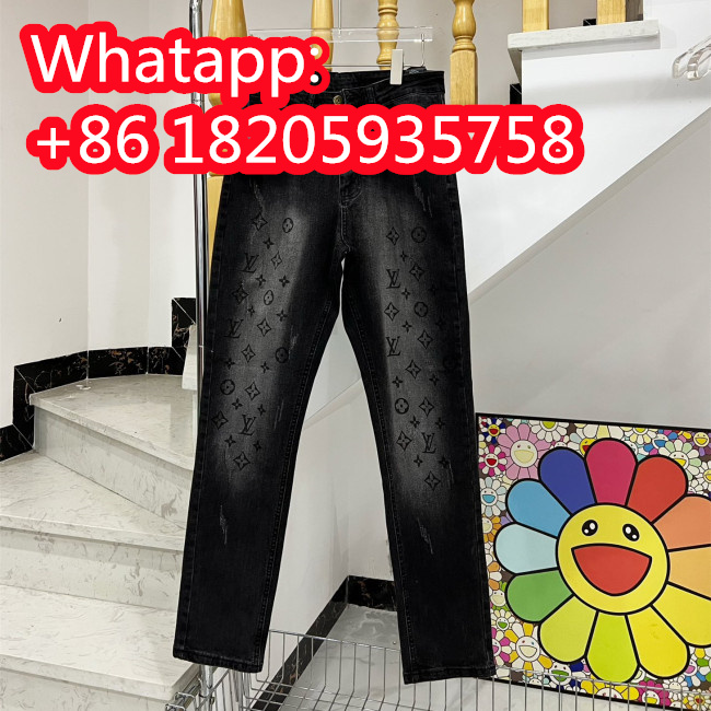 Louis Vuitton Luxury Brand Women Mens Pant Jeans Whatapp