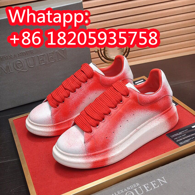 Alexander McQueen Men Shoes Fashion Design Luxury Brand Whatapp