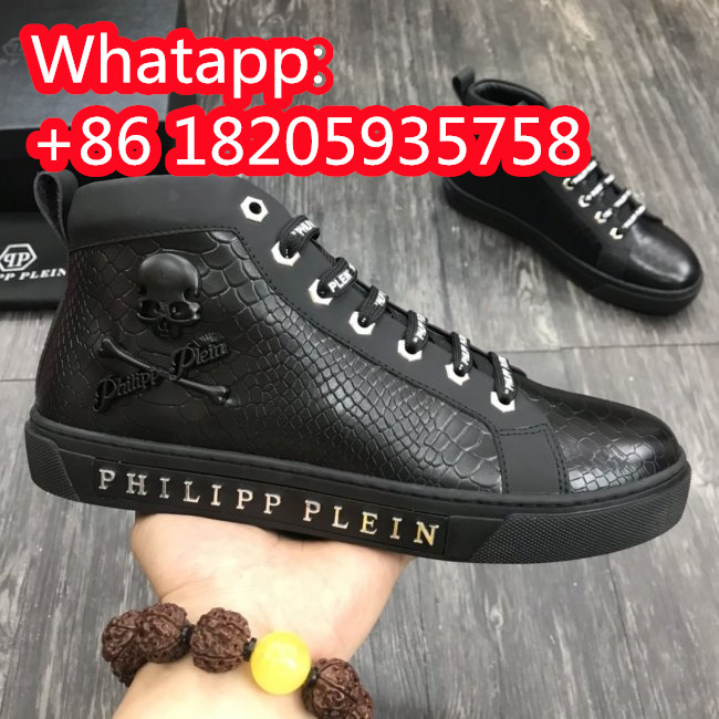 Philipp Plein Men Shoes Fashion Design Luxury Brand Whatapp