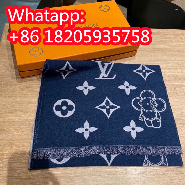 Louis Vuitton Scarves Men Womens Fashion Scarf with Original Box Whatapp