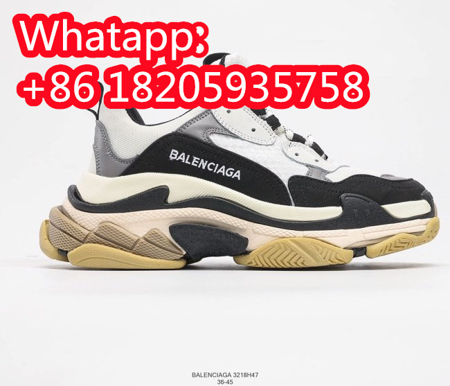 Balenciaga Womens Shoes Breathable Design Sneakers Luxury Brand Triple S Sneaker 3218H47 Whatapp