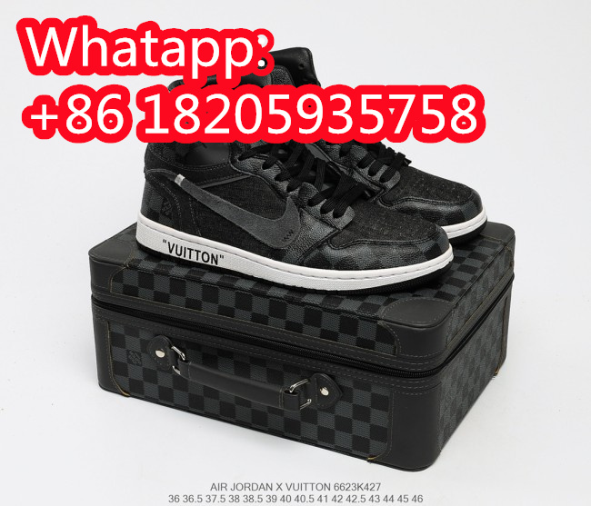 Louis Vuitton x Air Jordan 1 Pinnacle AJ Womens Mens Shoes Fashion Sneakers Lace-Up Design Luxury Brand with Original Box Whatapp