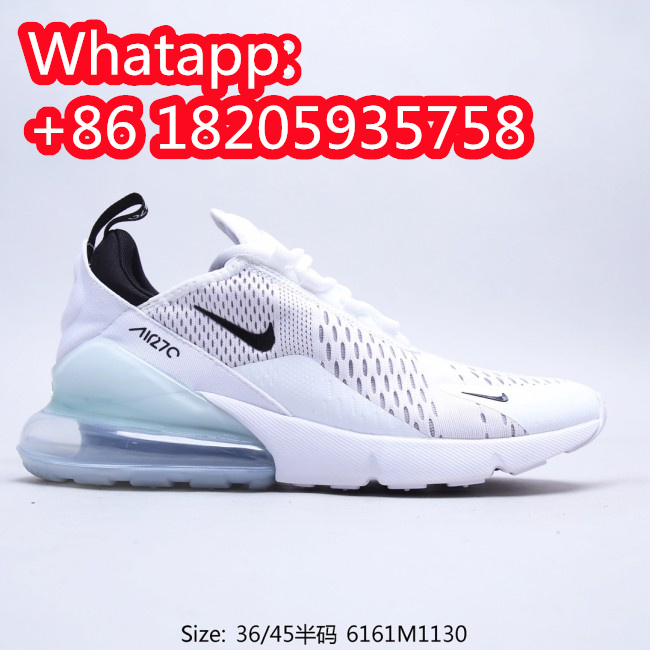 NIKE AIR MAX 270 FLYKNIT Sneakers Womens Shoes Sneakers Breathable Design with Original Box 6161M1130 Whatapp