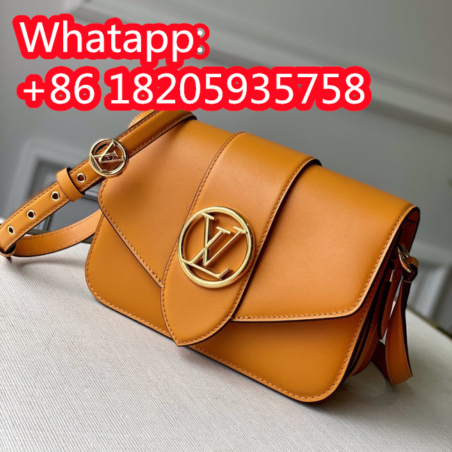 Louis Vuitton Womens Bags Luxury Brand Fashion Handbags Crossbody Bags Type LV PONT 9 M55946 Whatapp