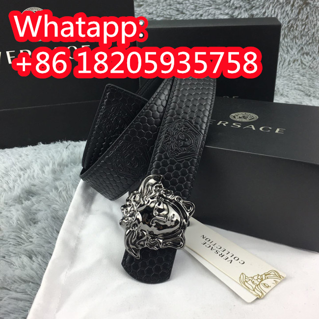 Versace Mens Belt Luxury Brand Fashion Men Belts with Original Box Whatapp