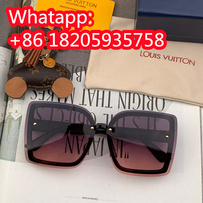 Louis Vuitton Womens Sunglasses with Origin Box L2295 Whatapp