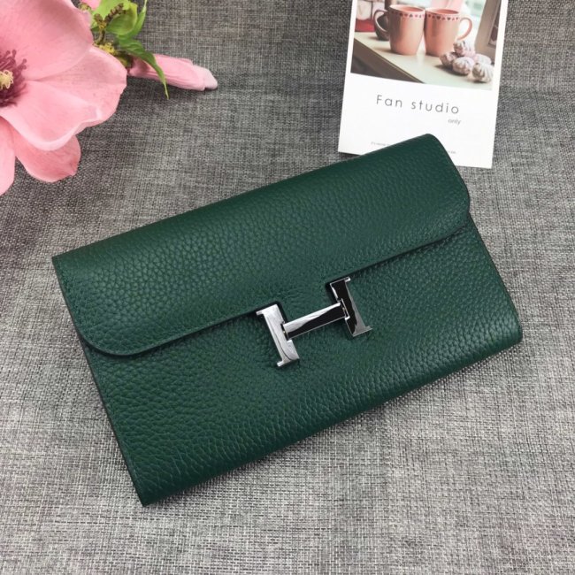 Hermes Womens Mens Wallets Purse Card Holder Leather Long Design Coin Bag with Original Box Whatapp