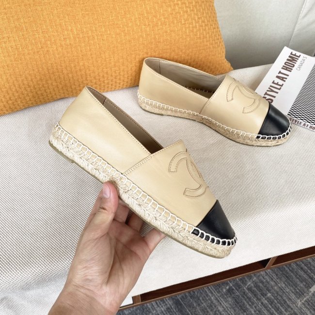 Chanel Women Shoes Fashion Espadrille Luxury Brand Casual Shoes for Women ESPADRILLE with Original Box Espadrilles Whatapp