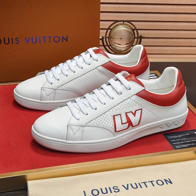 Louis Vuitton Men Shoes Fashion Sneakers LUXEMBOURG SNEAKER Monogram Luxury Brand with Original Box Whatapp