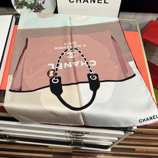 Chanel Scarves Womens Fashion Scarf with Original Box Whatapp