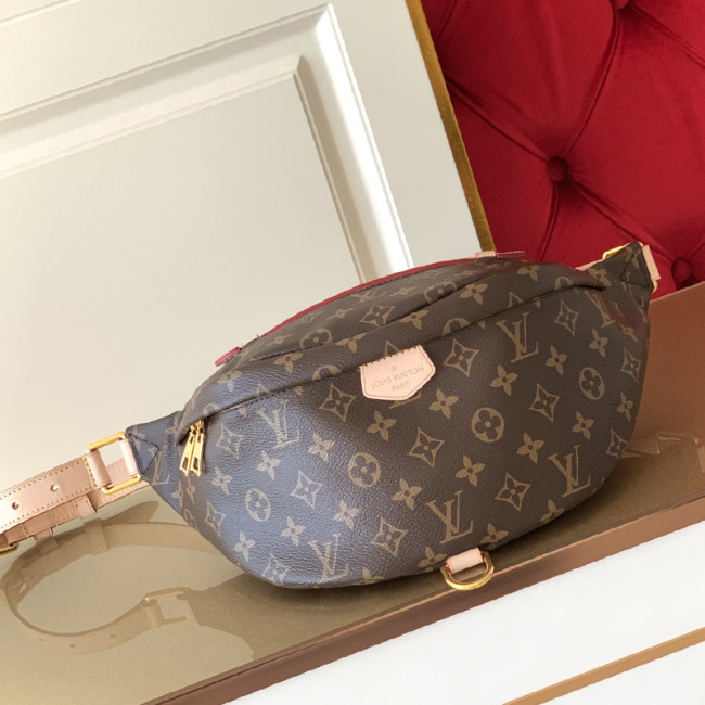 Louis Vuitton Womens Bags BUMBAG Monogram Canvas M43644 with Original Box Luxury Brand Design Whatapp