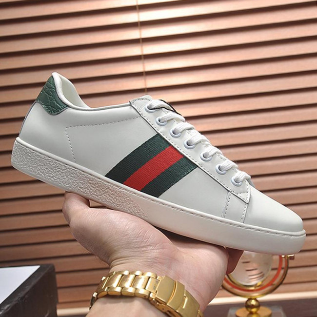 Gucci Womens Shoes Fashion Sneakers Luxury Brand Ace Leather Sneaker