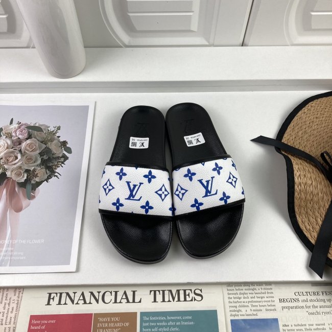 Louis Vuitton Men Womens Shoes Fashion Sandals WATERFRONT MULE Whatapp