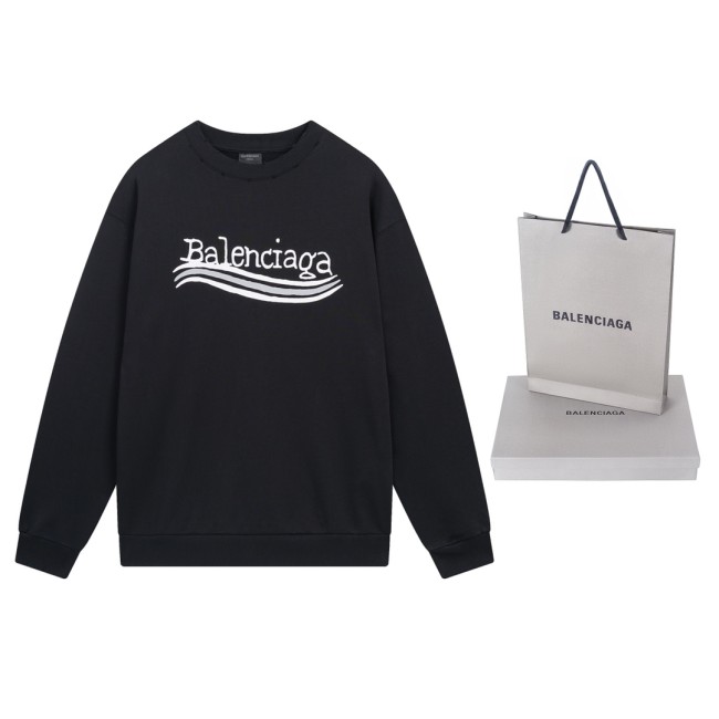 Balenciaga Womens Mens Long Sleeve T Shirts Sweatshirt Luxury Brand Mens Sweatshirt Whatapp