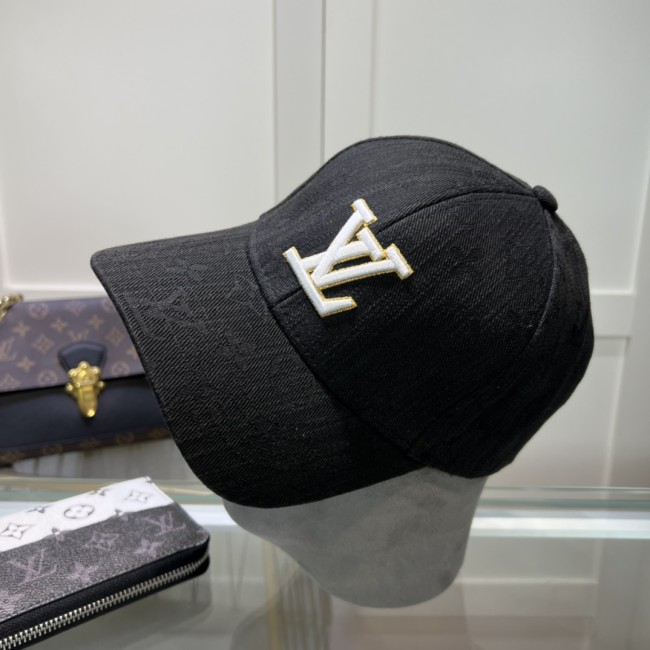 Louis Vuitton Womens Mens Cap Baseball Hat Luxury Brand with Original Box