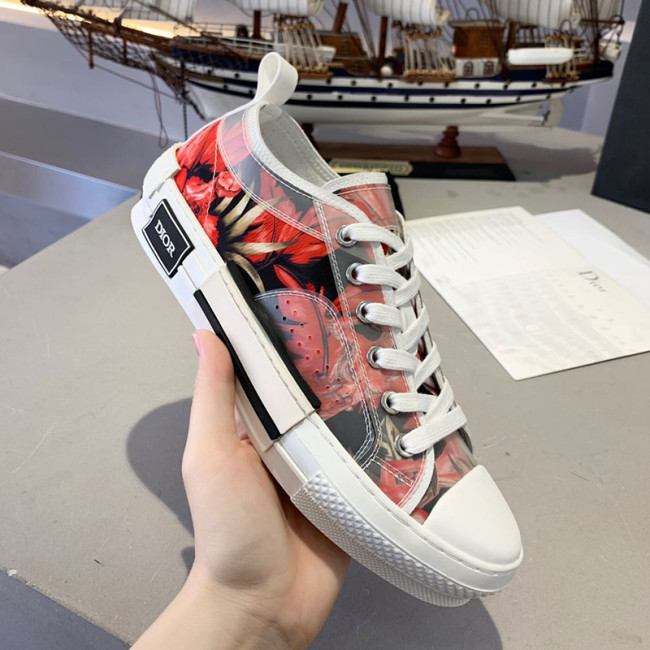 Dior Women Shoes Sneakers Casual Luxury Brand B23 Low-Top Sneaker with Original Box Whatapp