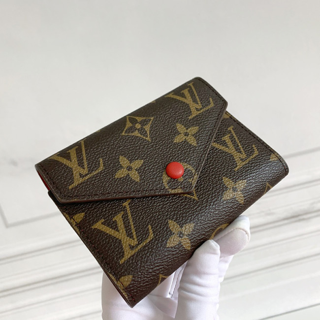 Louis Vuitton Womens Bags Wallets Clutch Luxury Brand Fashion Type Monogram VICTORINE WALLET with Original Box Whatapp