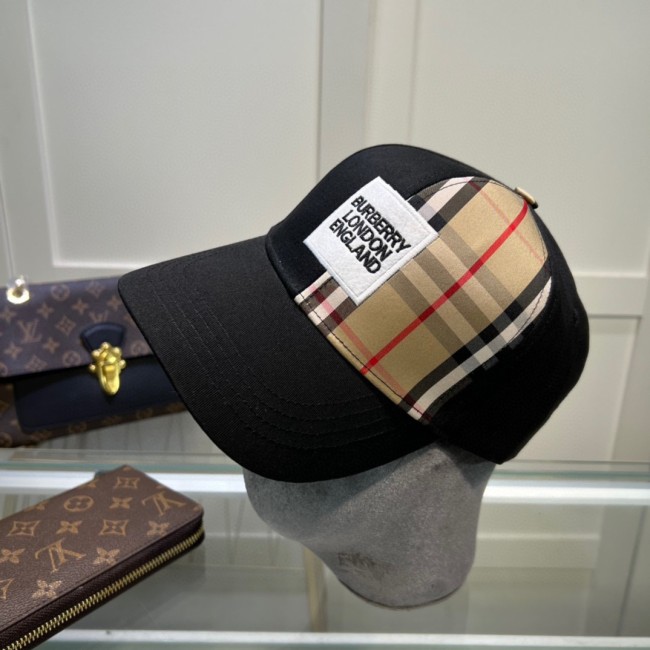 Burberry Womens Mens Cap Baseball Hat Luxury Brand with Original Box