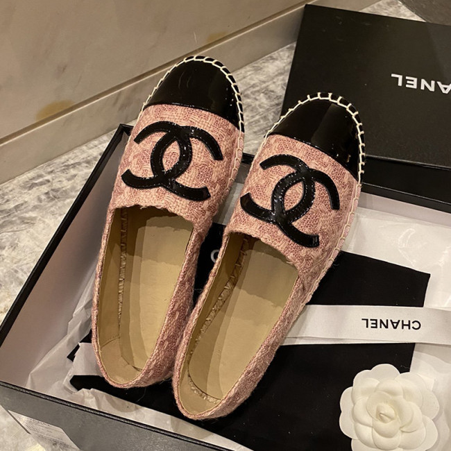 Chanel Women Shoes Fashion Espadrille Luxury Brand Casual Shoes for Women ESPADRILLE with Original Box Espadrilles Whatapp