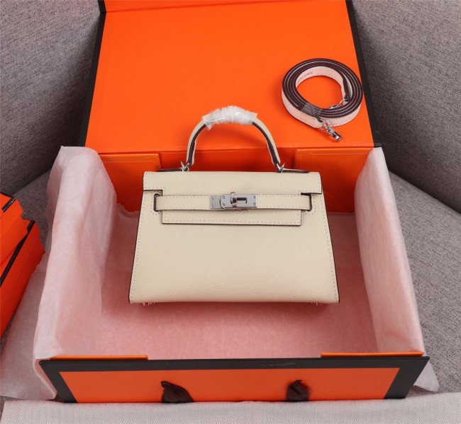 Hermes Womens Bags Handbags Luxury Brand Fashion Hermès Kelly Mini Kelly Second Generation Totes Whatapp