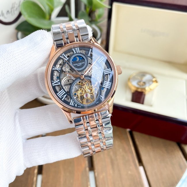 Patek Philippe Watch Luxury Brand Design Fashion Type with Original Box Whatapp