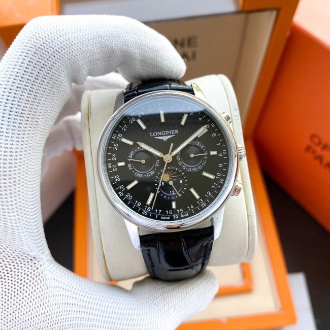 Longines Watch Luxury Brand Design Fashion Type with Original Box Whatapp