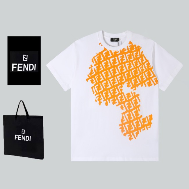 Fendi Luxury Brand Women Mens Short Sleeve T-Shirt Whatapp