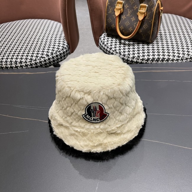 Moncler Womens Hats Luxury Brand Design Moncler Bucket Hat with Original Box