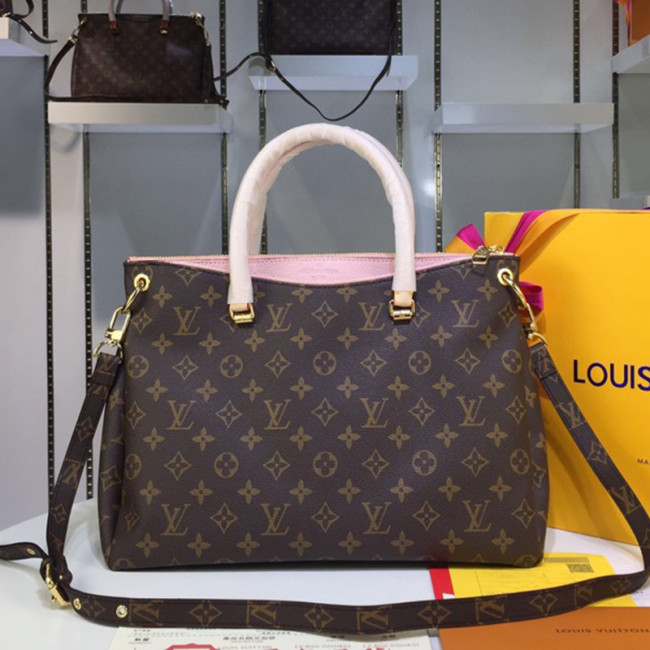 Louis Vuitton Womens Shoulder Bags Handbags Luxury Brand M40906 Pallas Monogram Canvas Fashion Design Whatapp