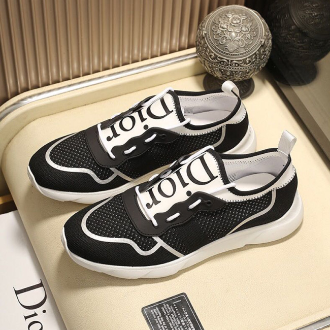 Dior Men Shoes Sneakers Casual Luxury Brand Slip On Breathable Mens Shoes B21 Sneaker Whatapp