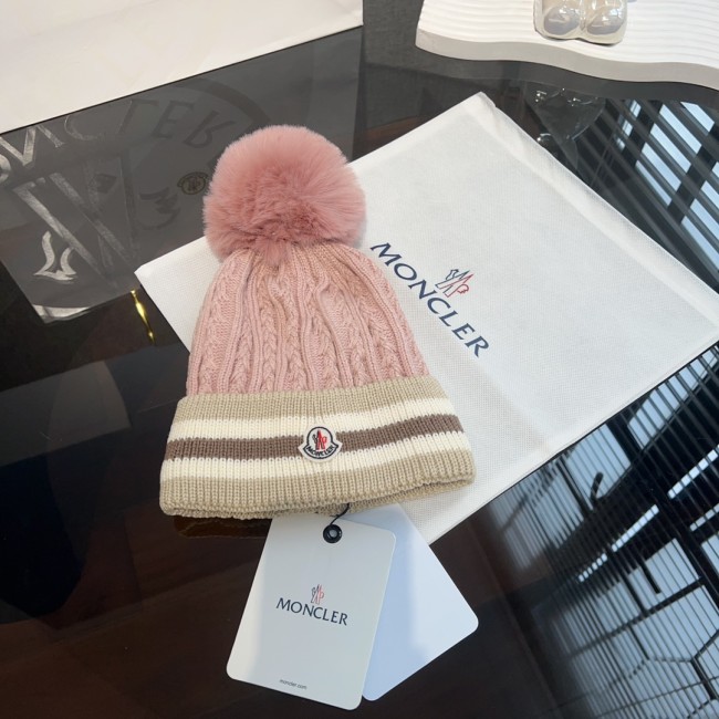 Moncler Mens Womens Hats Luxury Brand Design Moncler Knit Hat with Original Box