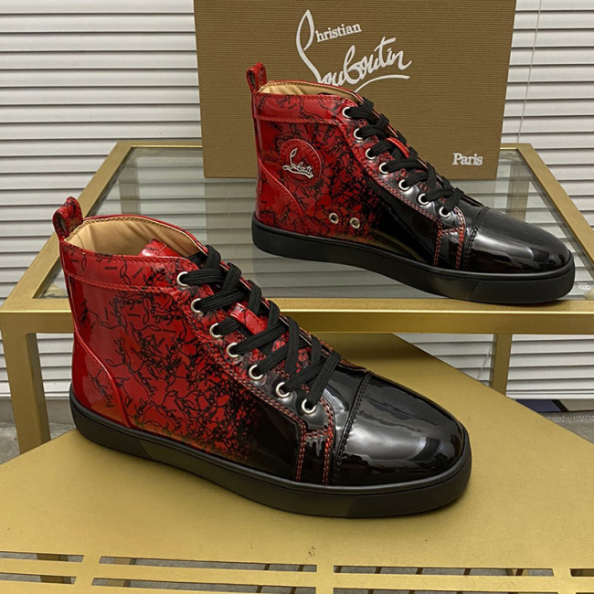 Christian Louboutin Mens Shoes Sneakers Luxury Brand Red Bottom Design Sports Footwears with Original Box Whatapp