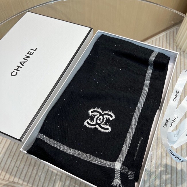 Chanel Scarves Womens Fashion Scarf with Original Box Whatapp