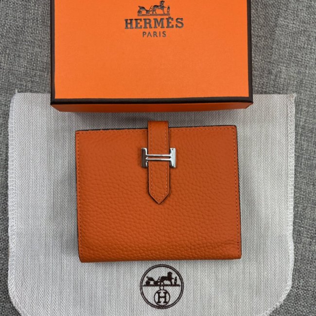 Hermes Womens Mens Wallets Purse Card Holder Leather Design Coin Bag with Original Box Whatapp