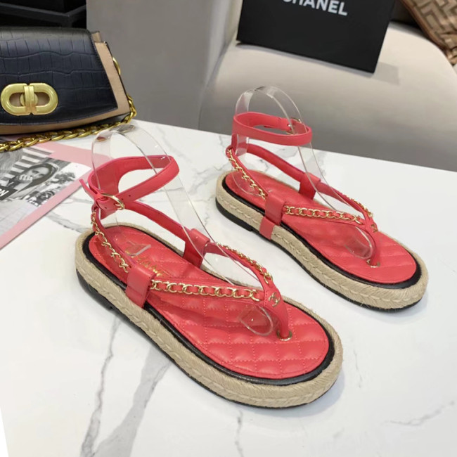 Chanel Women Shoes Fashion Summer Sandals Slippers Luxury Brand with Original Box Whatapp