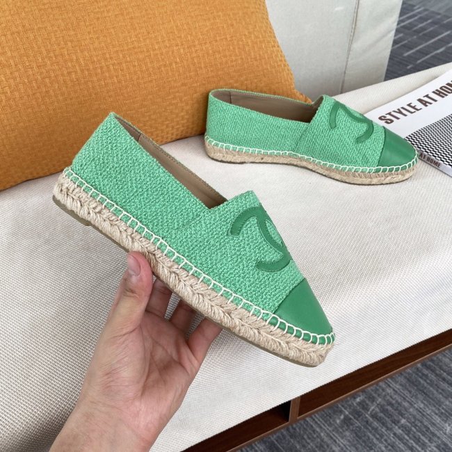 Chanel Women Shoes Fashion Espadrille Luxury Brand Casual Shoes for Women ESPADRILLE with Original Box Espadrilles Whatapp