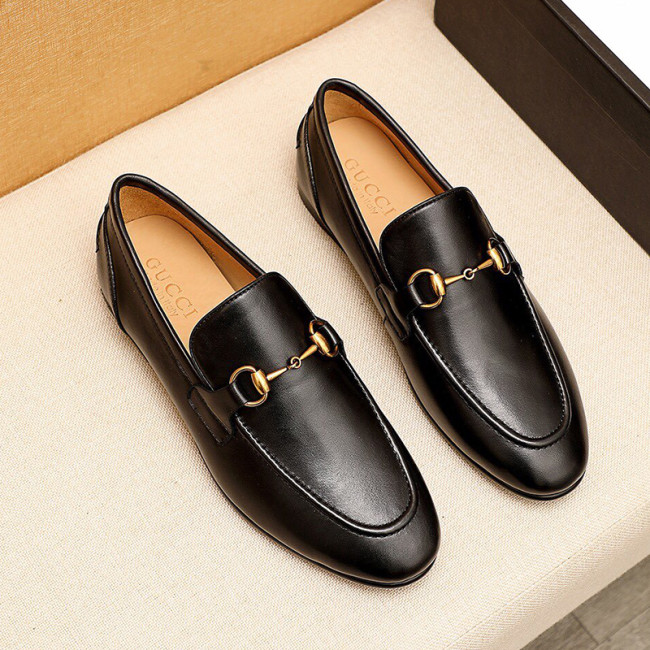 Gucci Mens Shoes Leather Design Luxury Brand Business Dress Shoes for Men with Original Box Whatapp