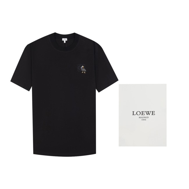 Loewe x Suna FuJita Luxury Brand Men Womens Short Sleeve T-Shirt Whatapp