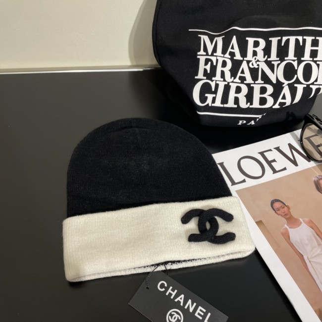 Chanel Men Womens Hats Luxury Brand Knit Hat with Original Box