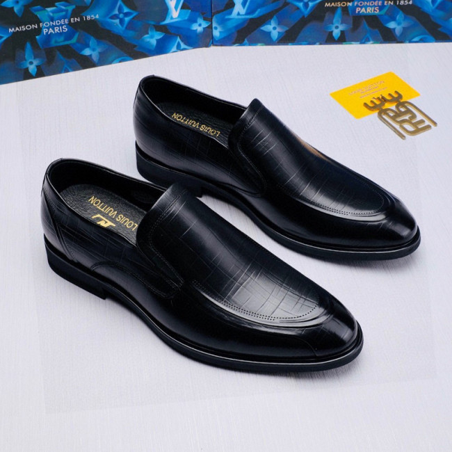 Louis Vuitton Men Shoes Business Luxury Brand LV Dress Shoes with Original Box Whatapp