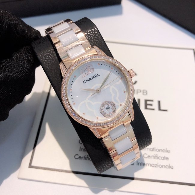 Chanel Watch Luxury Brand Design Fashion Type with Original Box Whatapp