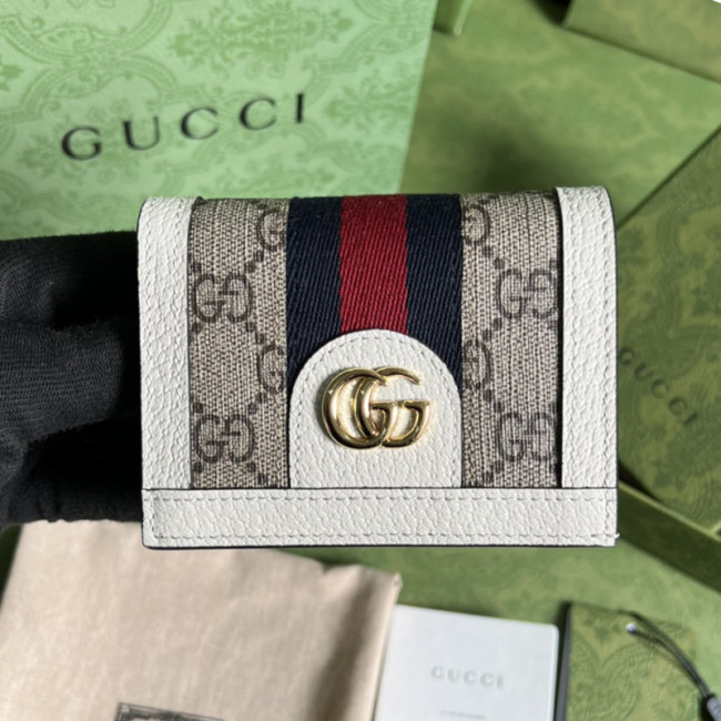 Gucci Mens Womens Wallet Animalier Leather Wallet Card Holders for Men Luxury Brand with Box Gucci Ophidia card case wallet 523155 96IWG 9794 Whatapp