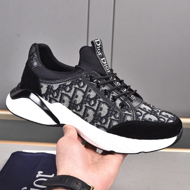 Dior Mens Shoes Sneakers Luxury Brand Breathable Design Casual Shoes for Men with Original Box Whatapp