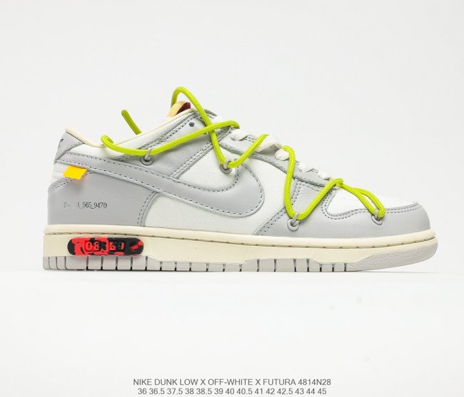 Off-White x Nike Dunk Low The 50 Sneakers Men Womens Shoes 4814N28 Whatapp