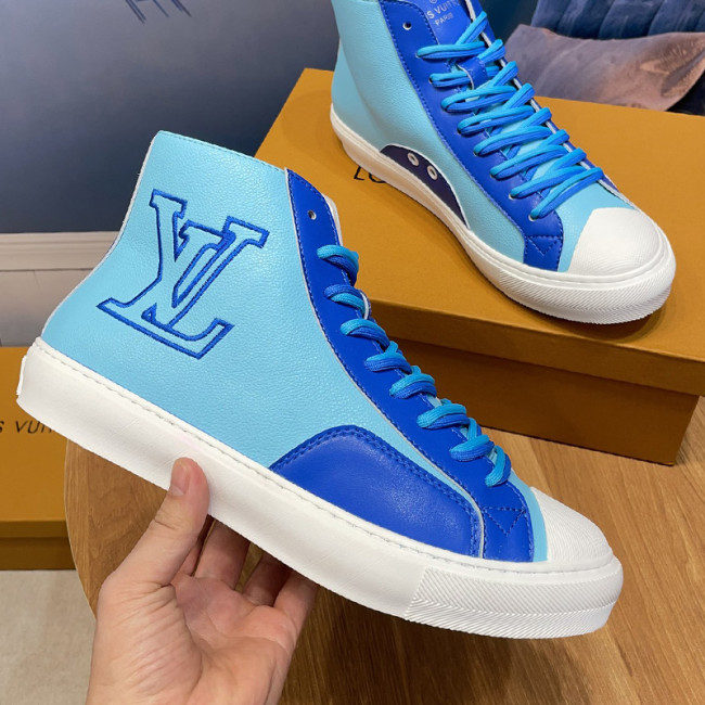 Louis Vuitton Men Shoes Fashion Casual Design Fashion Sneakers Luxury TATTOO SNEAKER BOOT 1A8XX0 with Original Box Whatapp