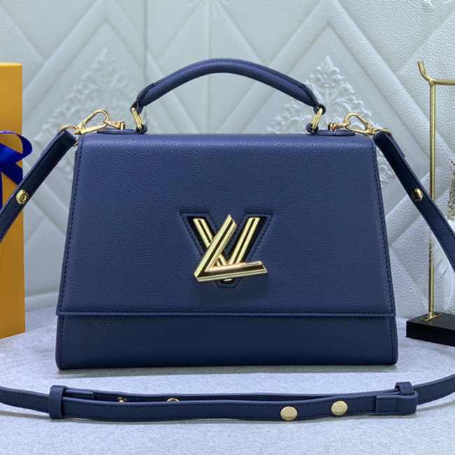 Louis Vuitton Womens Bags Shoulder Messenger Bags Luxury Brand TWIST ONE HANDLE PM M57214 with Original Box Taurillon leather Whatapp