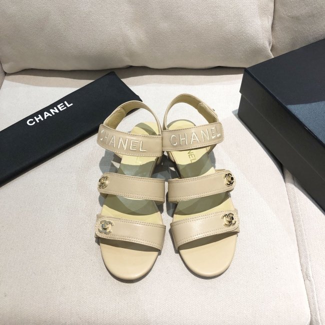 Chanel Womens Shoes Flat Sandals Whatapp