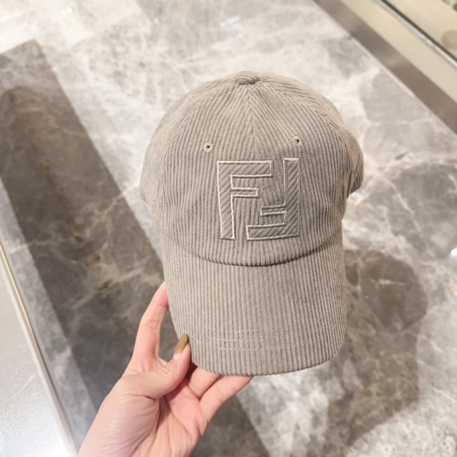 Fendi Men Womens Baseball Hat Luxury Brand Design Fendi Cap with Original Box