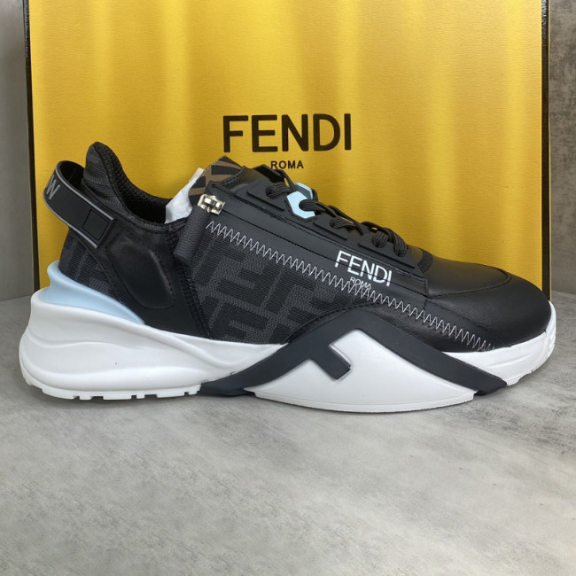 Fendi Mens Shoes Fashion Sneakers Luxury Brand Casual Fendi Flow Low-Top Sneakers Shoes for Men with Original Box 0 Whatapp